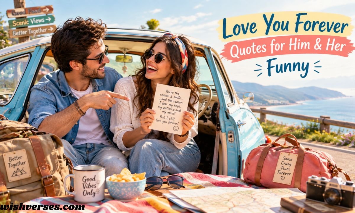 Love You Forever Quotes for Him & Her Funny