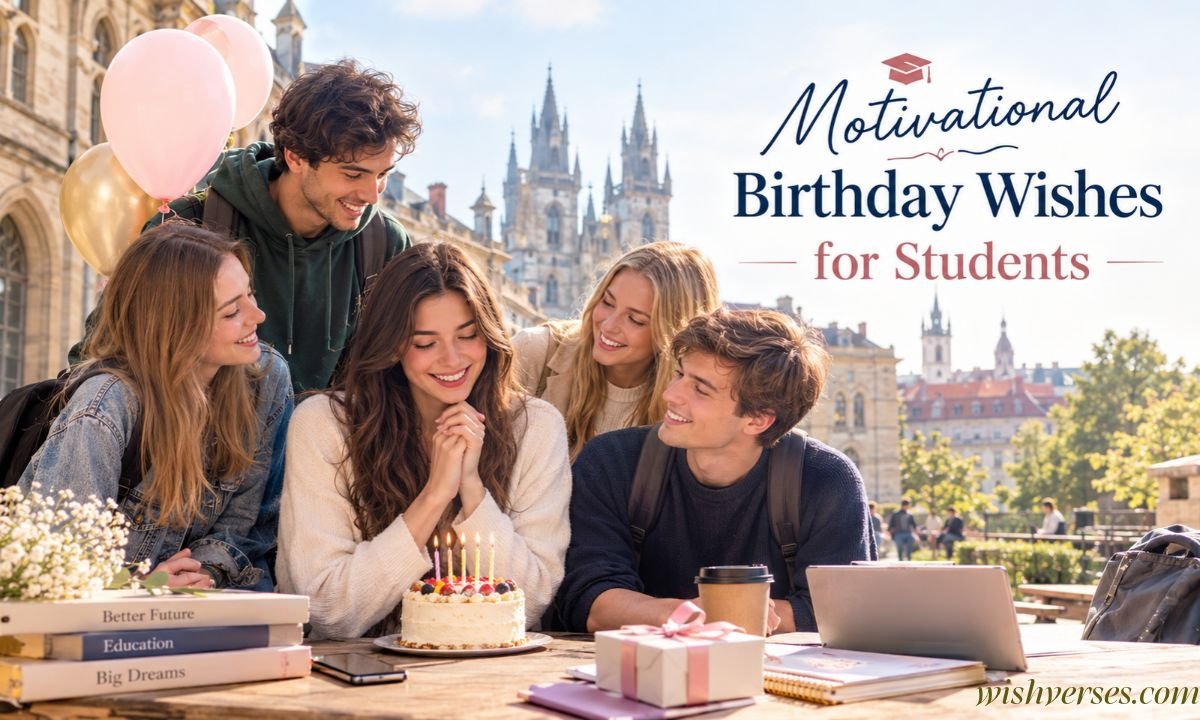 Motivational Birthday Wishes for Students