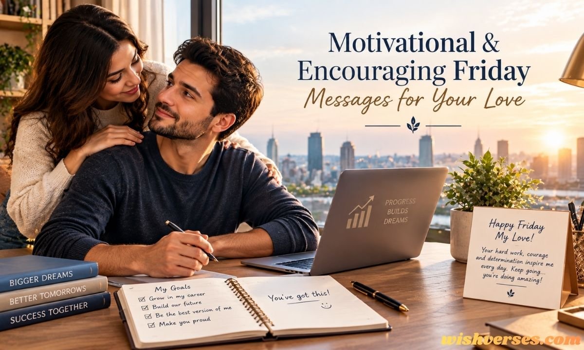 Motivational & Encouraging Friday Messages for Your Love