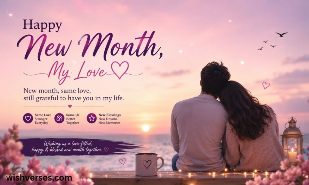 New Month Prayers and Blessings for My Love