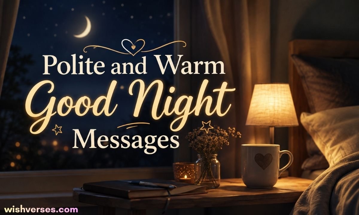 Polite and Warm Good Night Messages