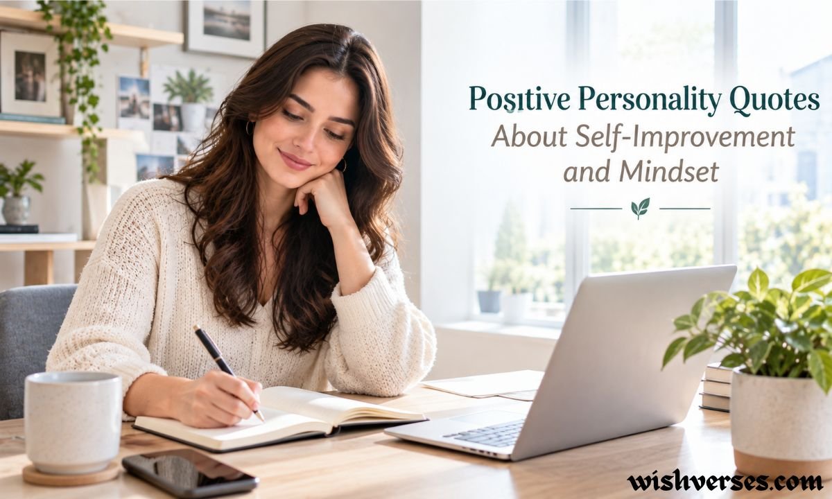 Positive Personality Quotes About Self-Improvement and Mindset