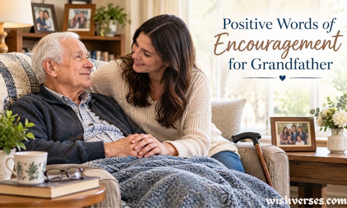 Positive Words of Encouragement for Grandfather