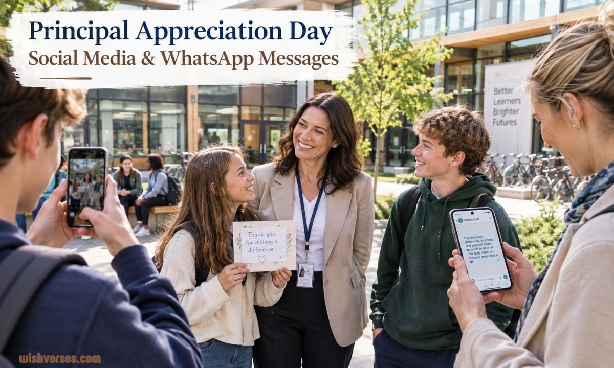 Principal Appreciation Day Social Media & WhatsApp Messages