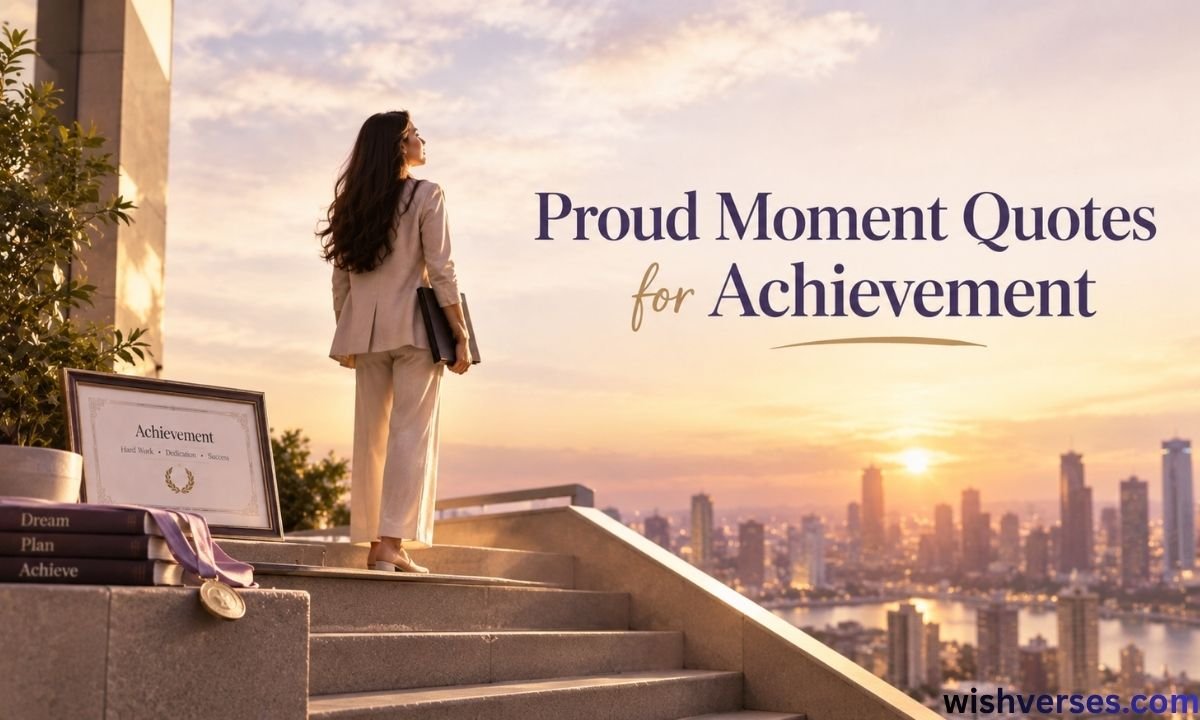 Proud Moment Quotes for Achievement