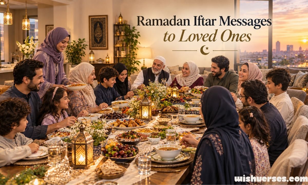 Ramadan Iftar Messages to Loved Ones