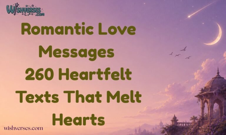 Romantic Love Messages 260 Heartfelt Texts That Melt Hearts