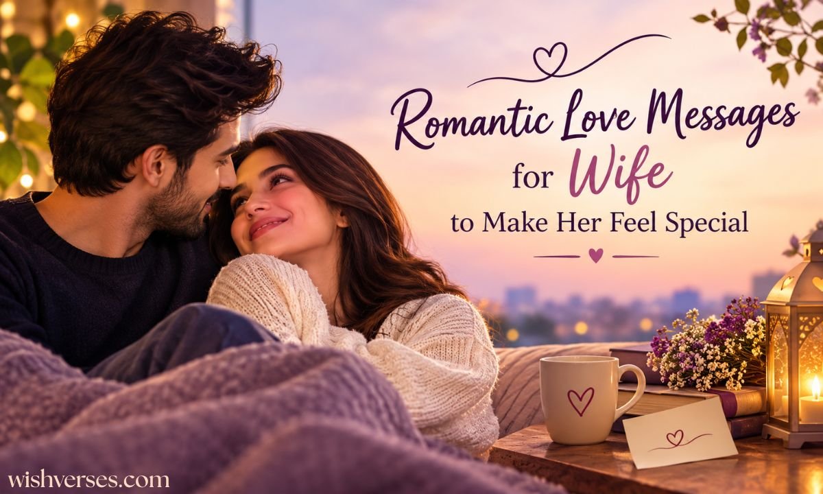 Romantic Love Messages for Wife to Make Her Feel Special