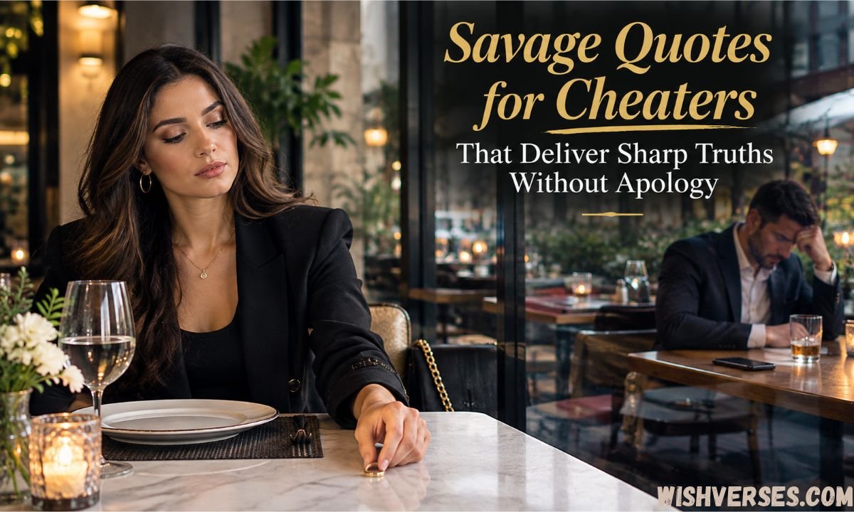 Savage Quotes for Cheaters That Deliver Sharp Truths Without Apology