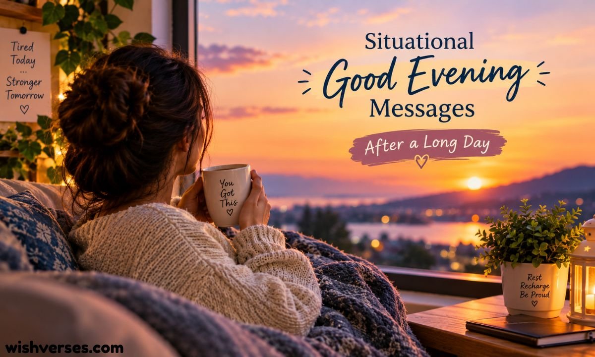 Situational Good Evening Messages