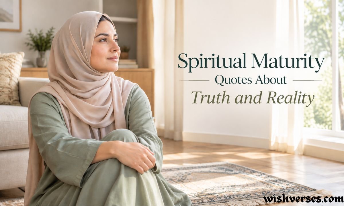 Spiritual Maturity Quotes About Truth and Reality