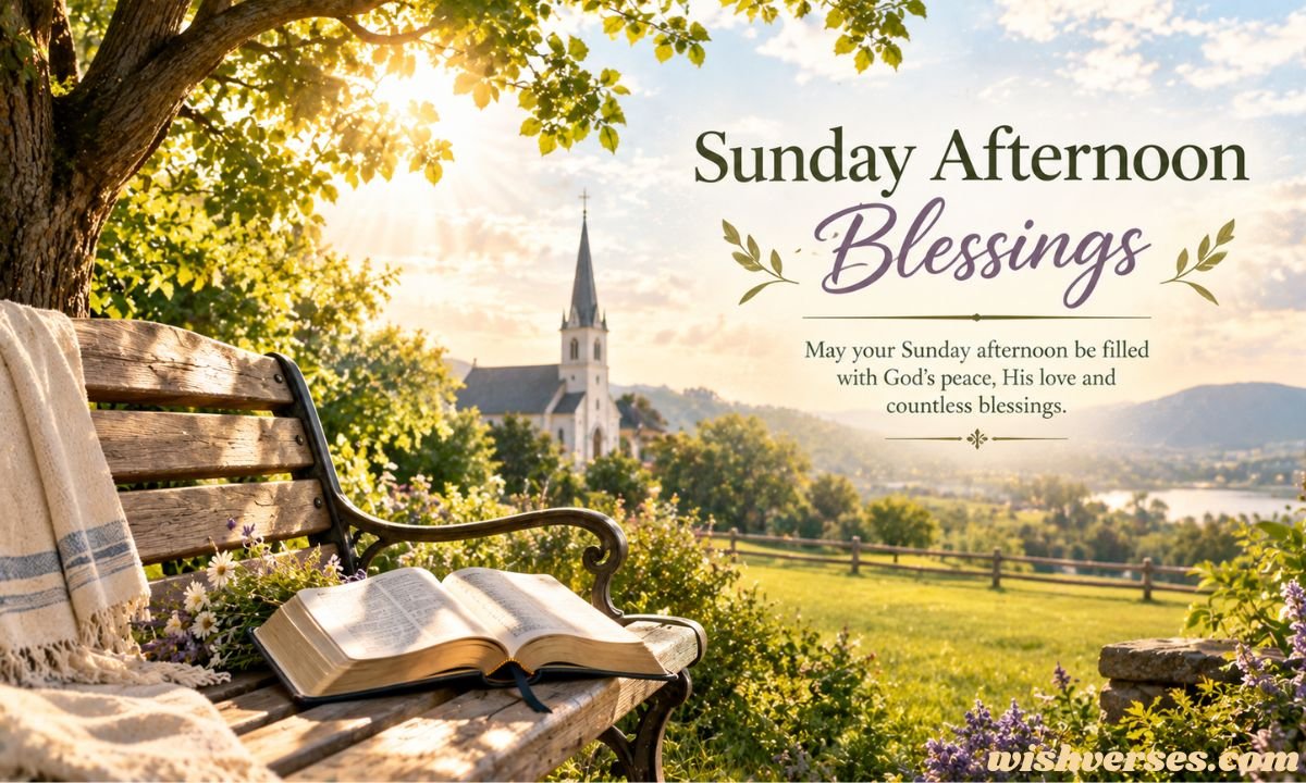 Sunday Afternoon Blessings