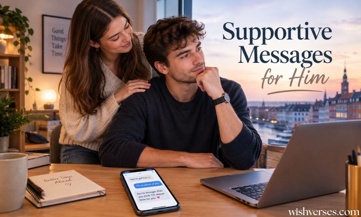 Supportive Messages for Him