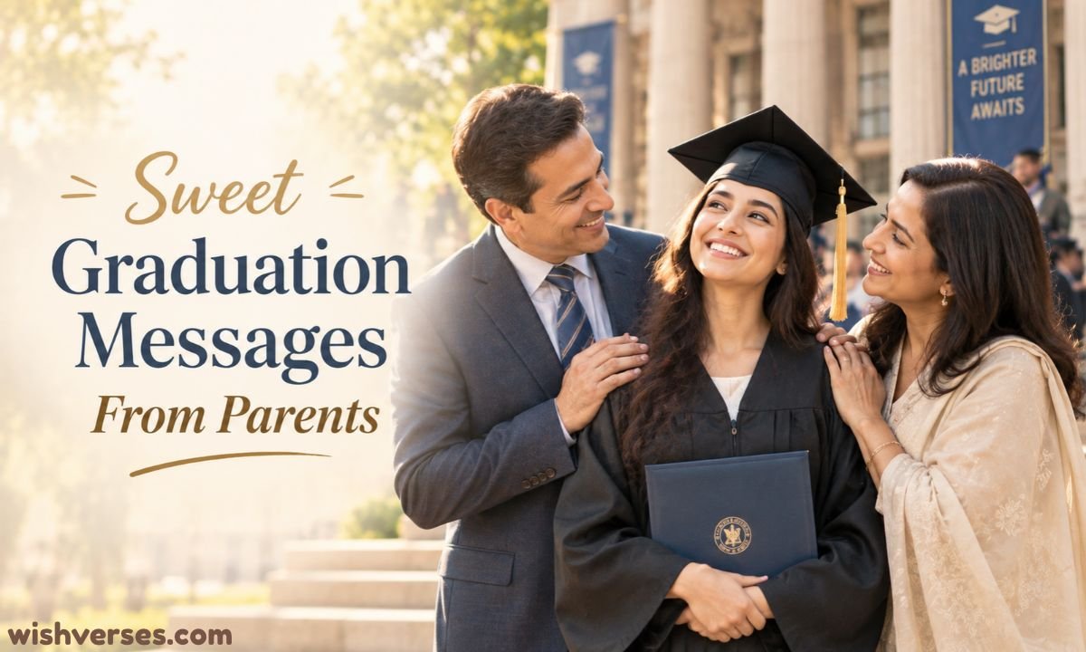 Sweet Graduation Messages From Parents