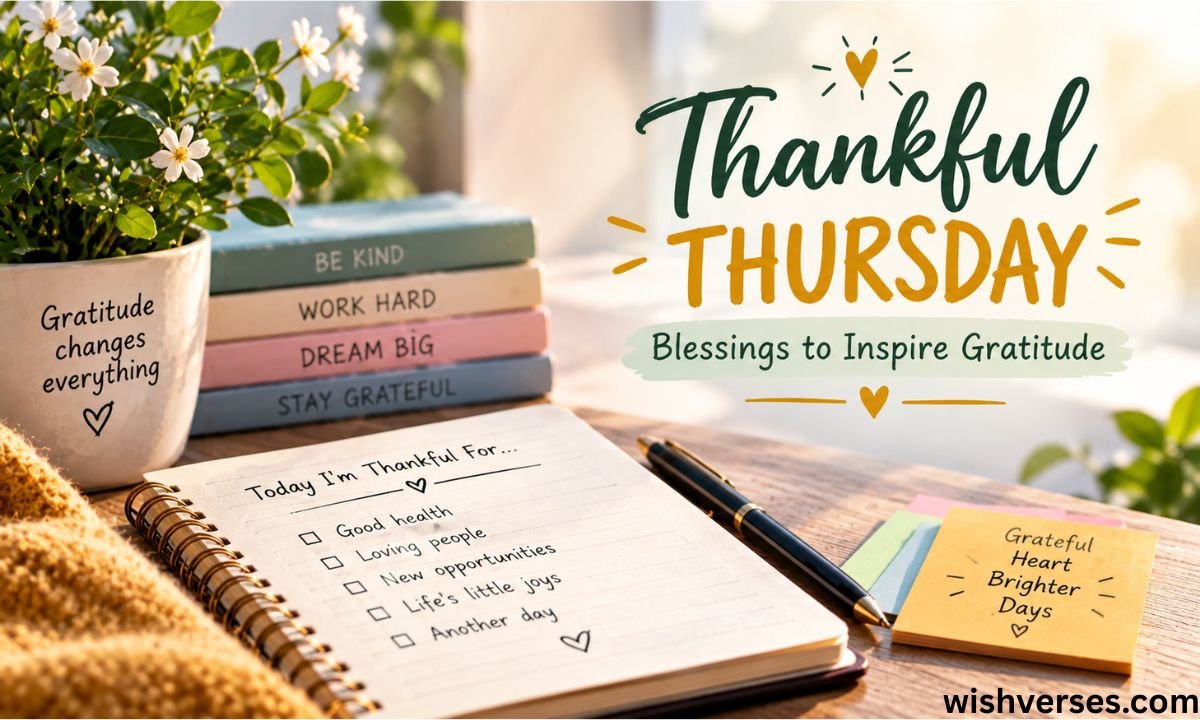 Thankful Thursday Blessings to Inspire Gratitude