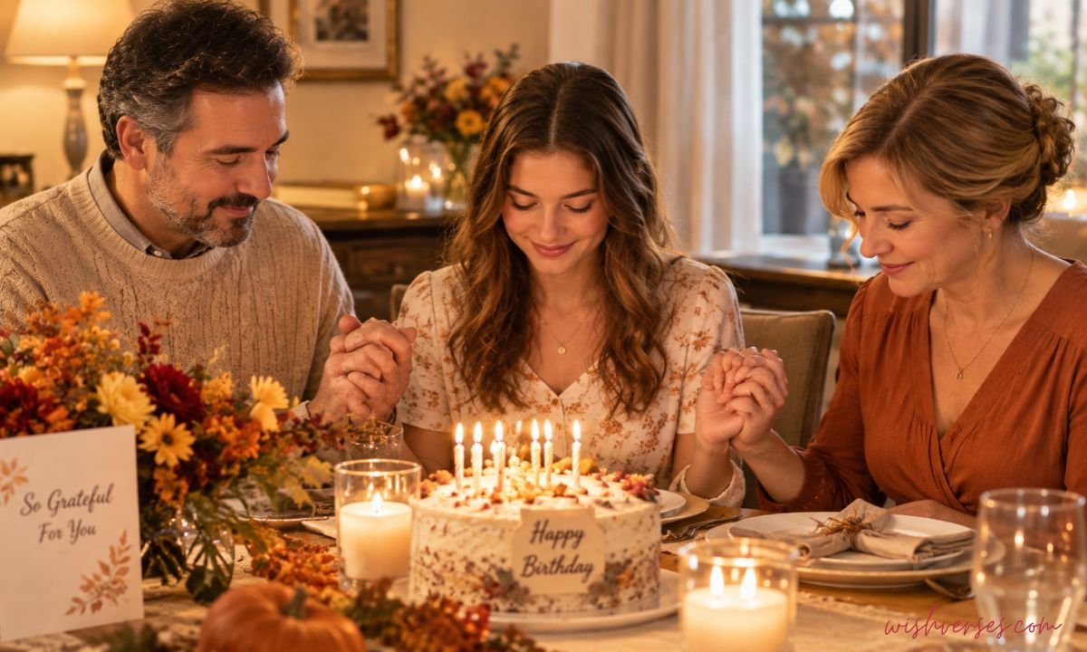 Thanksgiving Birthday Prayer for My Daughter