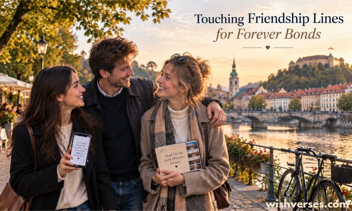 Touching Friendship Lines for Forever Bonds