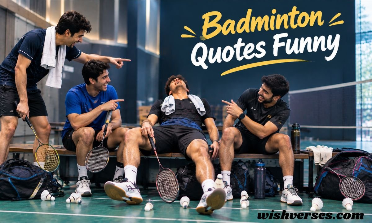 Badminton Quotes Funny