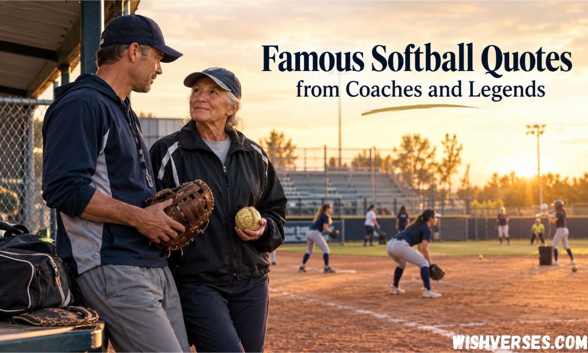Famous Softball Quotes from Coaches and Legends