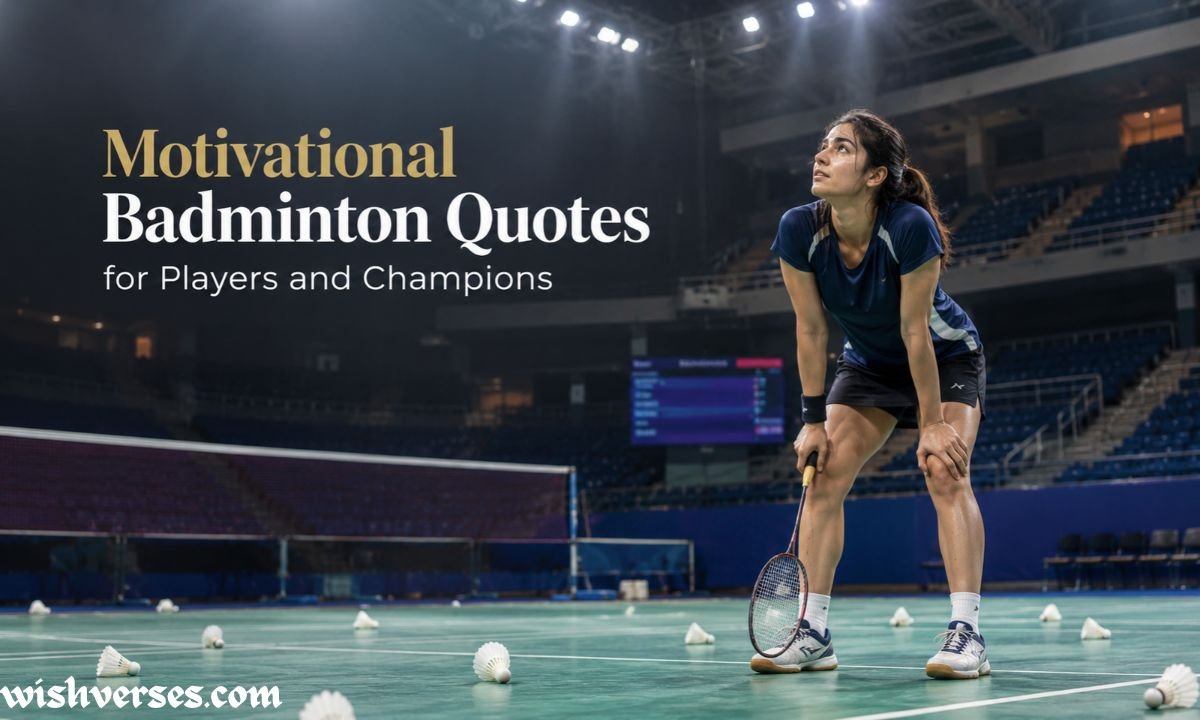 Motivational Badminton Quotes for Players and Champions